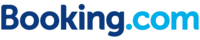 Booking.com Logo in Blau und Hellblau